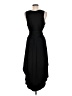 Gap Solid Black Casual Dress Size M - photo 2