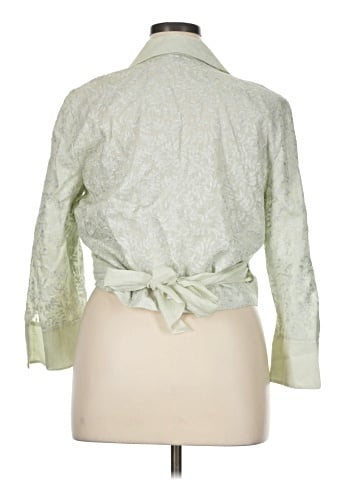 Linda Allard Ellen Tracy 3/4 Sleeve Blouse (view 2)