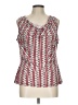 Calvin Klein Red Sleeveless Blouse Size L - photo 1
