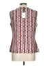 Calvin Klein Red Sleeveless Blouse Size L - photo 2