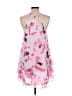 Peach 100% Polyester Floral Pink Cocktail Dress Size L - photo 2