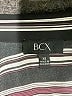 BCX 100% Polyester Stripes Black 3/4 Sleeve Blouse Size XS - photo 7