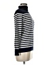 Talbots Stripes Ivory Turtleneck Sweater Size M - photo 4