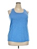 Danskin Now 100% Polyester Blue Active Tank Size XXL - photo 1