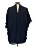 Splendid 100% Rayon Blue Short Sleeve Blouse Size L - photo 2