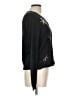 August Silk 100% Silk Black Silk Cardigan Size L - photo 4