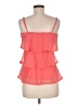 Candie's 100% Polyester Orange Sleeveless Blouse Size M - photo 2
