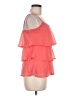 Candie's 100% Polyester Orange Sleeveless Blouse Size M - photo 4