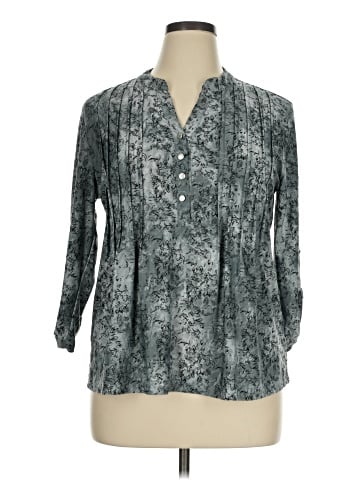 Peck & Peck Long Sleeve Henley (view 1)