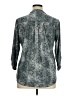 Peck & Peck Gray Long Sleeve Henley Size XL - photo 2