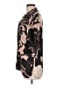 Zara Floral Brown Short Sleeve Blouse Size M - photo 5
