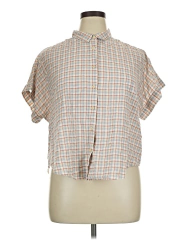 Madewell Short Sleeve Blouse (view 1)