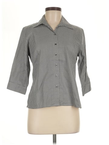 Talbots 3/4 Sleeve Button-Down Shirt (view 1)