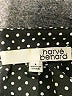 Harve Benard 100% Polyester Polka Dots Black 3/4 Sleeve Blouse Size L - photo 4