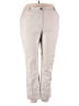 Talbots Solid Ivory Active Pants Size 18 - photo 1
