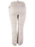 Talbots Solid Ivory Active Pants Size 18 - photo 2
