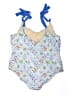 Lime Ricki Floral Blue One Piece Swimsuit Size 4X - photo 2