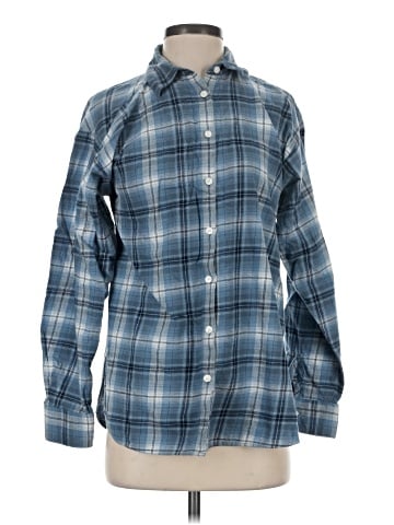 Ann Taylor LOFT Long Sleeve Button-Down Shirt (view 1)