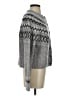 J.Crew Argyle Gray Wool Cardigan Size XS - photo 4