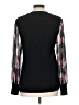 Maurices Black Long Sleeve Blouse Size L - photo 2