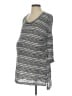 Old Navy - Maternity Silver 3/4 Sleeve Top Size Sm Maternity - photo 1