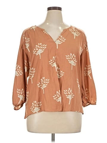 Left Coast by Dolan 3/4 Sleeve Blouse (view 1)