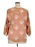Left Coast by Dolan Tan 3/4 Sleeve Blouse Size XL - photo 2