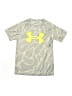 Under Armour 100% Polyester Camo Gray Active T-Shirt Size M (youth) - photo 1