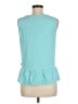 Lands' End Teal Sleeveless T-Shirt Size M - photo 2