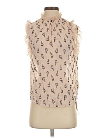 Rebecca Taylor Sleeveless Silk Top (view 1)