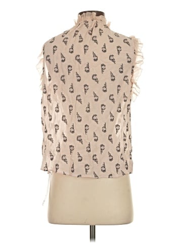 Rebecca Taylor Sleeveless Silk Top (view 2)
