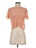 XXI Orange Short Sleeve Top Size S - photo 1
