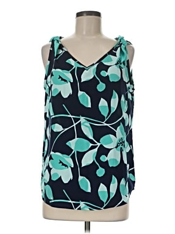 Periwinkle Sleeveless Blouse (view 1)