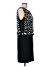 Perceptions Animal Print Black Cocktail Dress Size 12 - photo 4