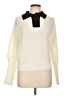 Pashmina 100% Acrylic Ivory Pullover Sweater Size L - photo 1