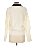 Pashmina 100% Acrylic Ivory Pullover Sweater Size L - photo 2