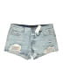 On Twelfth 100% Cotton Blue Denim Shorts Size 31 waist - photo 1