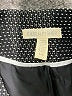 Eileen Fisher 100% Rayon Houndstooth Gray Blazer Size L - photo 6