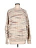 American Eagle Outfitters Print Tan Pullover Sweater Size S - photo 1