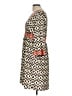 Avon Print Brown Casual Dress Size L - photo 5