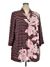 misook Burgundy Pink Cardigan Size 4X (estimated) - photo 1