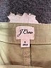 J.Crew Solid Green Khaki Shorts Size 6 - photo 3