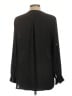 H&M Polka Dots Black Long Sleeve Blouse Size 12 - photo 2