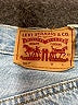 Levi's 100% Cotton Blue Denim Shorts Size 27 waist - photo 3
