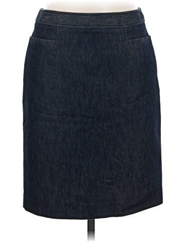 Halogen Denim Skirt (view 1)
