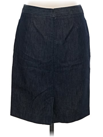 Halogen Denim Skirt (view 2)