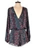 Buddy Love Print Blue Romper Size S - photo 1