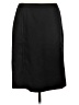 Nine West Solid Black Formal Skirt Size 12 - photo 1