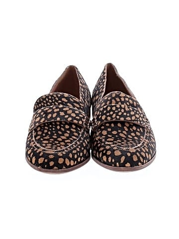 Madewell The Alex Loafer in Dotted Calf Hair (view 2)