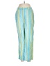 Willi Smith 100% Linen Stripes Blue Linen Pants Size 4 - photo 1
